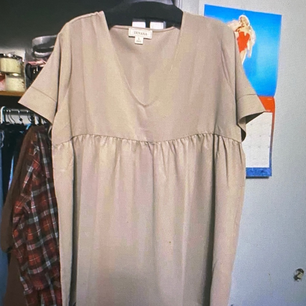 Adonna Women's Beige Blouse